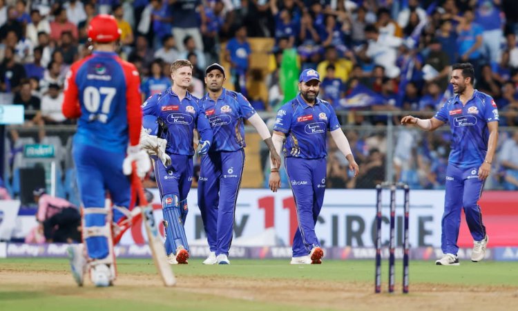 IPL 2025: दिल्ली का प्लेऑफ सपना टूटा, सूर्यकुमार यादव की फिफ्टी और बुमराह-सैंटनर की घातक गेंदबाज़ी स IPL 2025: दिल्ली का प्लेऑफ सपना टूटा, सूर्यकुमार यादव की फिफ्टी और बुमराह-सैंटनर की घातक गेंदबाज़ी स