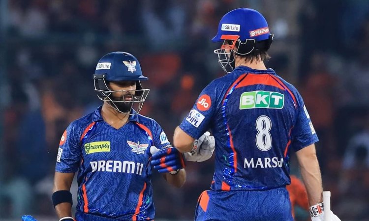 IPL 2025: मार्श के 117 रन और पूरन के तूफानी शॉट्स से लखनऊ सुपर जायंट्स ने गुजरात की गेंदबाज़ी की उड़