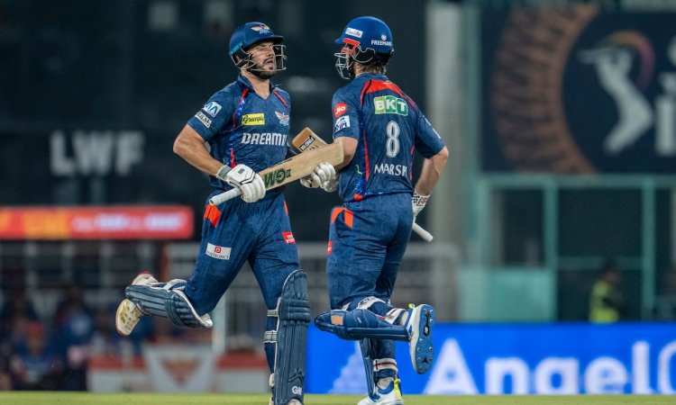  IPL 2025: मार्श-मार्करम चमके, लखनऊ ने प्लेऑफ की उम्मीदें बरकरार रखने के लिए हैदराबाद के खिलाफ ठोके 