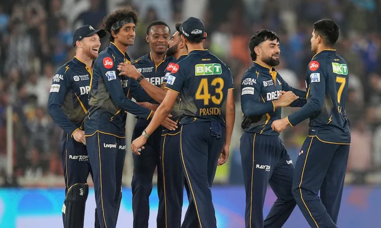 IPL 2025: साई सुदर्शन-गिल की जोड़ी का कमाल, गुजरात ने दिल्ली को 10 विकेट से हराकर प्लेऑफ में मारी एं IPL 2025: साई सुदर्शन-गिल की जोड़ी का कमाल, गुजरात ने दिल्ली को 10 विकेट से हराकर प्लेऑफ में मारी एं
