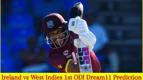 IRE vs WI 1st ODI Dream11 Prediction: शाई होप को बनाएं कप्तान, आयरलैंड के ये 6 खिलाड़ी ड्रीम टीम में