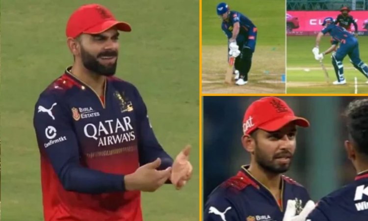 बिना पूछे रिव्यू ले बैठे जितेश, विराट कोहली ने मैदान पर ही दिखाया गुस्सा; VIDEO