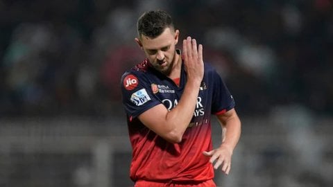 Josh Hazlewood Adds To Rcb Worries Unlikely To Return To Ipl Due To Injury And Wtc Commitment ஐபிஎல் 2025: பிளே ஆஃப் போட்டிகளை தவறவிடும் ஜோஷ் ஹேசில்வுட்!