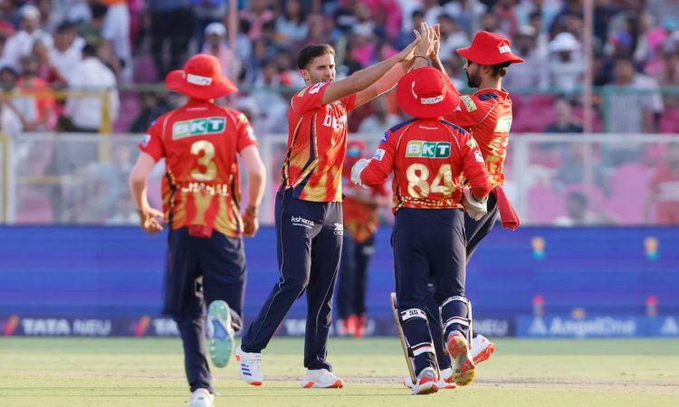 नेहल-शशांक की आतिशी बल्लेबाज़ी और हरप्रीत की फिरकी, पंजाब ने राजस्थान को 10 रन से हराकर प्लेऑफ की रे