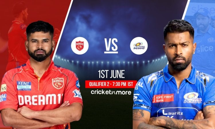 PBKS vs MI: Dream11 Team, Punjab Kings vs Mumbai Indians Dream11 Prediction, IPL 2025 Qualifier 2! ஐபிஎல் 2025: பஞ்சாப் கிங்ஸ் vs மும்பை இந்தியன்ஸ், இரண்டாவது குவாலிஃபையர்- உத்தேச லெவன் & ஃபேண்டஸி லெ