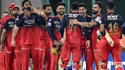RCB BECOME THE FIRST TEAM IN IPL HISTORY TO WIN ALL AWAY GAMES IN LEAGUE STAGE RCB ने धमाकेदार जीत से रच डाला इतिहास, IPL में ऐसा रिकॉर्ड बनाने वाली पहली टीम बनी