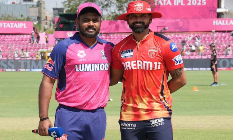 Punjab kings opt to bat first against rajasthan royals in 59th match of ipl 2025