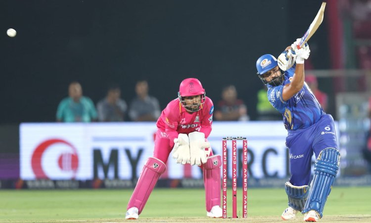 रिकेलटन-रोहित का धमाका, मुंबई इंडियंस ने राजस्थान के खिलाफ 217 रन ठोके