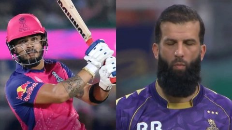 रियान पराग का कहर, मोईन अली ने फेंका IPL इतिहास का चौथा सबसे महंगा ओवर