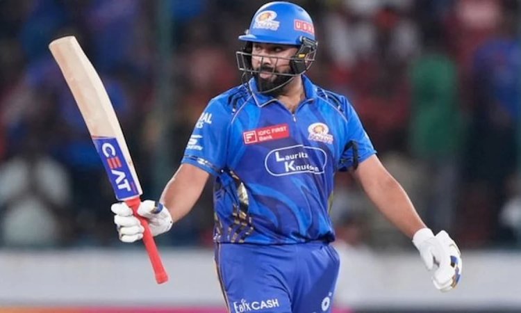 Rohit Sharma Fiery Knock In The Eliminator Vs Gujarat Saw Two Big Records ஐபிஎல் தொடரில் புதிய சாதனை படைத்த ரோஹித் சர்மா!