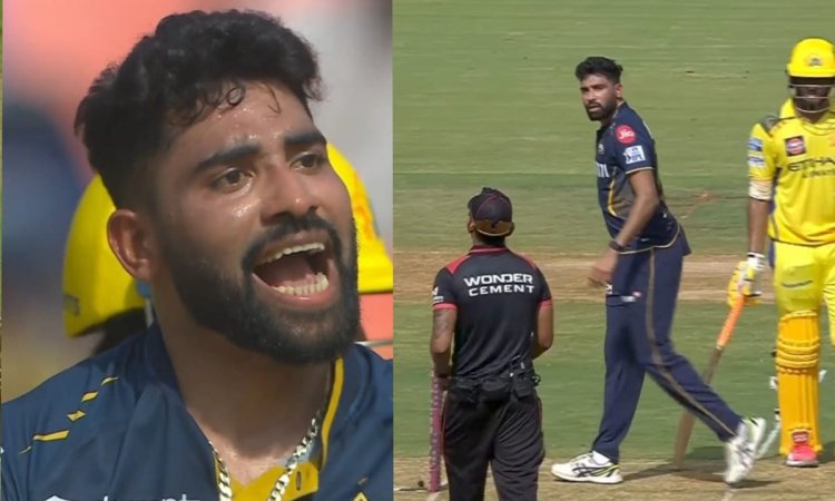 साईं किशोर की एक गलती से उबल पड़े सिराज, गिल को कराना पड़ा शांत; VIDEO