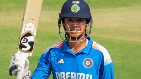 Smriti Mandhana scored the highest individual score for India in a WODI tournament final