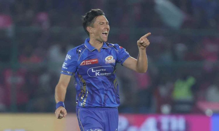 Mumbai Indians pacer Trent Boult completes 300 T20 wickets