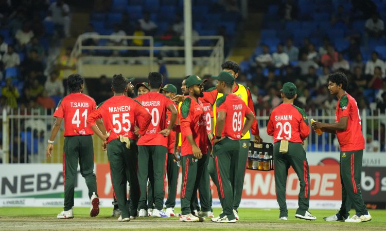 UAE vs BAN, 1st T20I: Parvez Hossain Emon's century powers Bangladesh to victory over the UAE! UAE vs BAN, 1st T20I: யுஏஇ அணியை வீழ்த்தி வங்கதேசம் அபார வெற்றி!