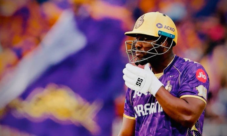 Watch- Andre Russell Smashed 3 consective sixes in Maheesh Theeshana's Over! தீக்ஷனா ஓவரில் ஹாட்ரிக் சிக்ஸர்களை விளாசிய ரஸல் - காணொளி!