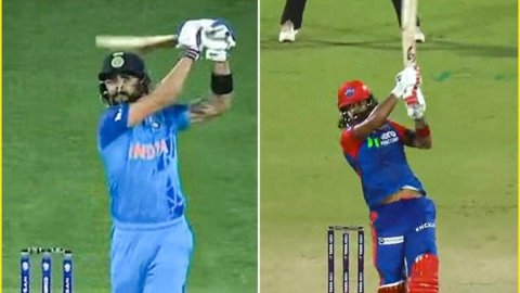 VIDEO: ये नहीं देखा तो कुछ नहीं देखा! KL Rahul ने रिक्रिएट किया है Virat Kohli का World Cup वाला आइक
