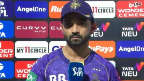 It gives you a lot of satisafaction, says KKR skipper Ajinkya Rahane! இது மிகவும் நெருக்கமான போட்டியாக இருந்தது - அஜிங்கியா ரஹானே!
