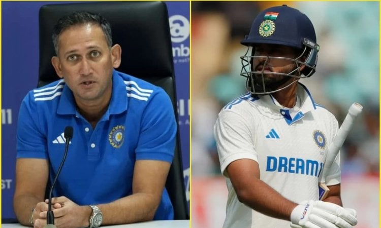 Ajit Agarkar Said At The Moment There Is No Room For Shreyas Iyer In The Test Team ஸ்ரேயாஸ் ஐயருக்கு தற்போது அணியில் இடமில்லை - அஜித் அகர்கர்!