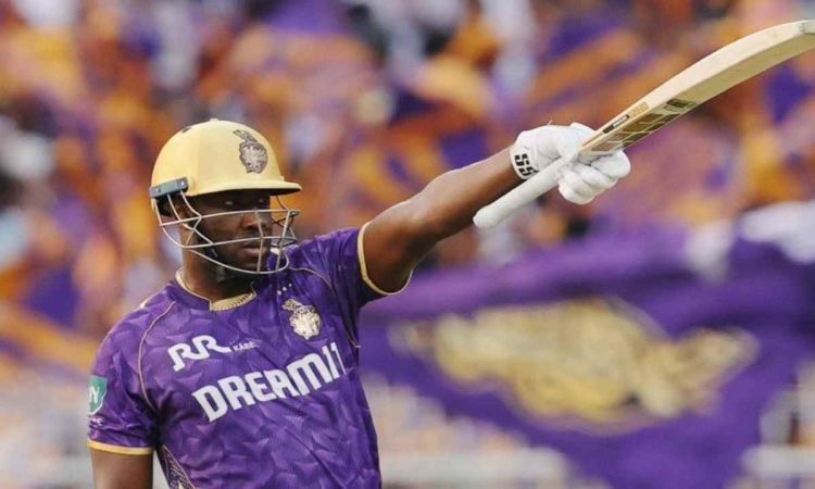 IPL 2025 KKR set 207 runs target for rajasthan royals