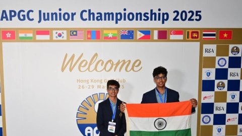 APGC Junior C'ship: Ranveer’s good show takes India to tied second spot in boys team competition