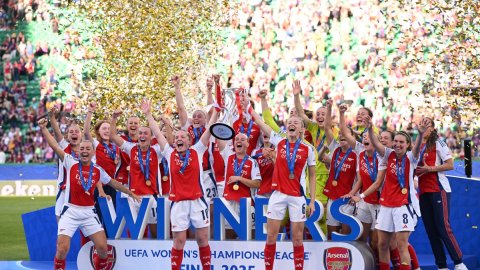 Arsenal beat Barcelona 1-0 to win Women's Champions League