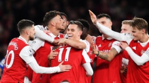 Arsenal have been better in Europe but taken a step back in Premier League, says Arteta