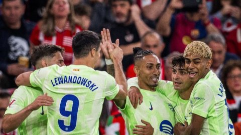 Barca end season with a win as Athletic Bilbao says goodbye to De Marcos