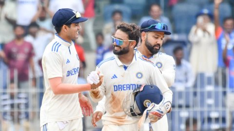 Chennai : Fourth day of the first cricket test match between India and Bangladesh