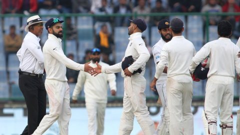 Dec 2017, India Vs Sri Lanka, 3rd Test, Day 5, Feroz Shah Kotla Stadium, New Delhi, DL_SY, Cricket,
