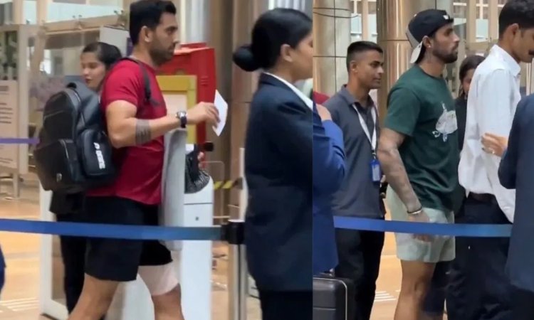 WATCH: क्या एलिमिनेटर मुकाबला नहीं खेलेंगे दीपक चाहर और तिलक वर्मा? वायरल वीडियो ने बढ़ाई MI फैंस की WATCH: क्या एलिमिनेटर मुकाबला नहीं खेलेंगे दीपक चाहर और तिलक वर्मा? वायरल वीडियो ने बढ़ाई MI फैंस की