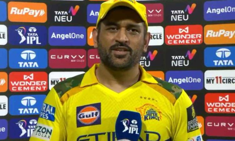 MS Dhoni says CSK need to take some catches after loss against Punjab Kings