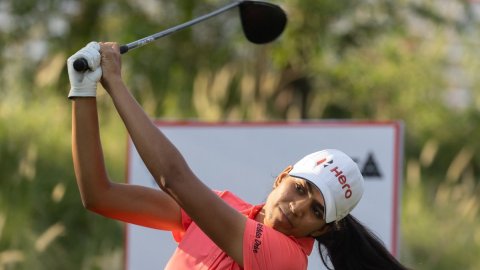 Diksha and Pranavi placed Tied-19th after a wet first day in Korea Championship in Seoul, South Kore