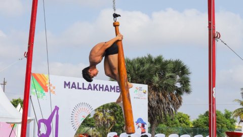 From Akhadas to the Diu beach, how mallakhamb has come a long way