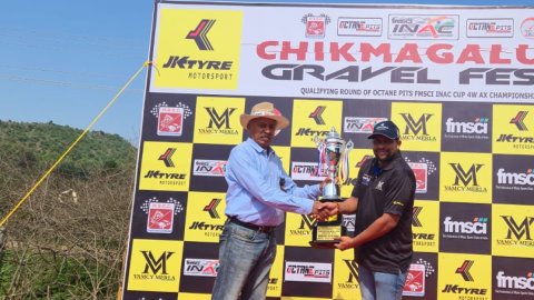 Goa’s Vaibhav Marathe emerges fastest at Indian National Autocross Championship round 1