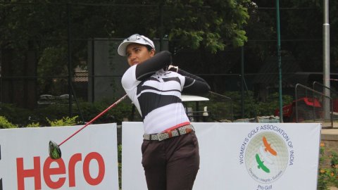 Golf: Rhea Purvi takes sole lead in 7th leg of WPG Tour