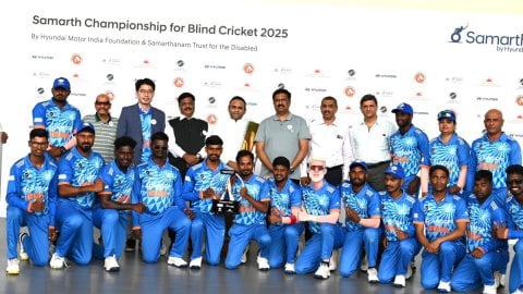 India clinches 5-0 victory in second edition of Samarth Championship for Blind Cricket