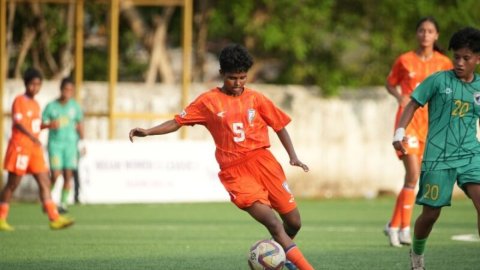 Indian Arrows Women Juniors lose against Garhwal United FC