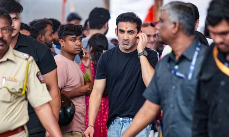 इंग्लैंड टूर से पहले गौतम गंभीर पहुंचे गुवाहाटी, कामाख्या मंदिर में लिया आशीर्वाद