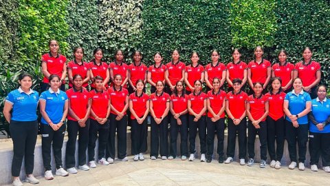 Indian jr. women’s hockey team team leaves for Four Nations Tournament in Argentina
