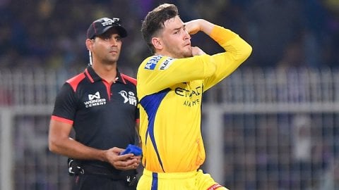 IPL 2025: Noor Ahmad picks exceptional 4-31 as KKR post 179/6 against CSK