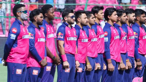 IPL 2025: Players pay tribute to Indian armed forces before RR-PBKS match in Jaipur