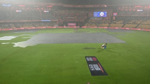 IPL 2025: RCB fans come out in numbers despite rain to hail Kohli on Test retirement