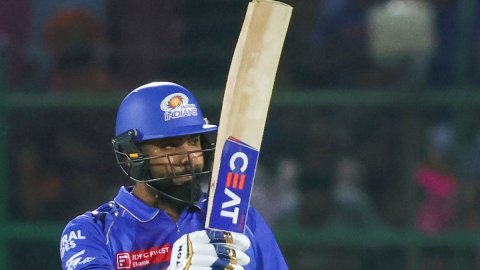 IPL 2025: Wanted to hit as much straight as possible as pitch was skiddy, says Rohit