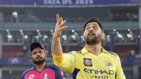 IPL 2025: Yudhvir comes in as Rajasthan Royals elect to bowl against Chennai Super Kings