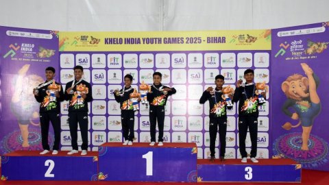 KIYG 2025: Aisangfa Gogoi creates weightlifting record; Maharashtra sweep yogasana medals on Day 8