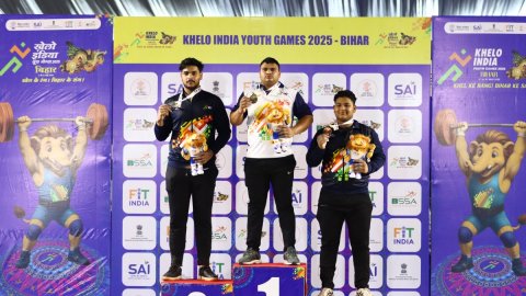KIYG 2025: Bihar, J&K bag first weightlifting medals; 13 national records set in 5-day event