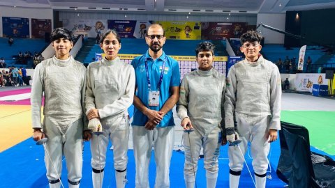 KIYG 2025: Haryana fencing teams claim all three gold on final day of competition