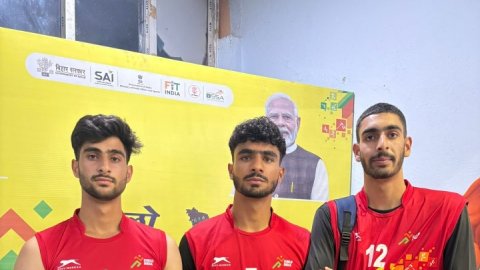 KIYG 2025: J&K volleyball team lifts spirits with hard-fought gold