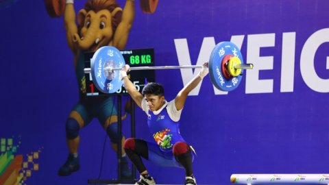 KIYG 2025: Maharashtra’s Pardeshi breaks three youth national weightlifting records on way to 81kg g