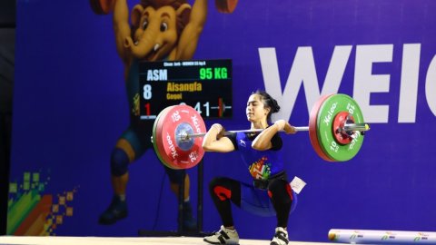 KIYG 2025: NCOE Lucknow’s Aisengfa Gogoi breaks youth national record, clinches 55kg weightlifting g